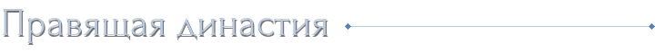 Правящая династия