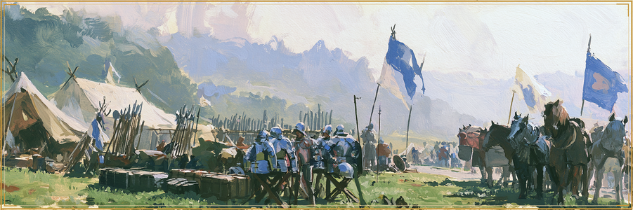 Лагерь наёмников