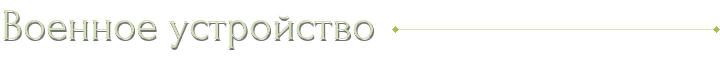 Военное устройство